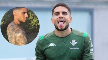 El imponente tatuaje de Marc Bartra que cubre ?toda su espalda!