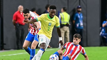Brazil, missing the injured Neymar, hope to continue their World Cup qualification push with a second straight win in Paraguay.