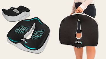 Tenemos este cojín ergonómico de espuma de memoria con más de 5.000 valoraciones