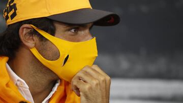 Carlos Sainz (McLaren). Bélgica, F1 2020.