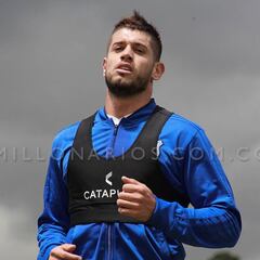 Matías de los Santos ya entrena con Millonarios