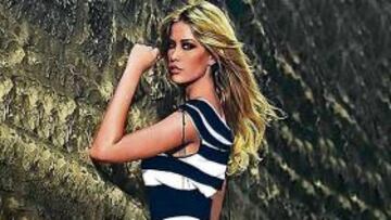 La modelo Elena Santarelli