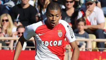 Mbapp&eacute;, con el M&oacute;naco.