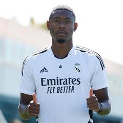 Alaba returns from injury in a key moment with Militão out