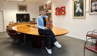 Sofía Rodríguez, presente y futuro del violín español: “Me dicen la ‘Violinista madridista’”