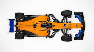 Así es el McLaren MCL 33. El coche de Alonso para 2018