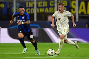 Lautaro Martinez y Joshua Kimmich.