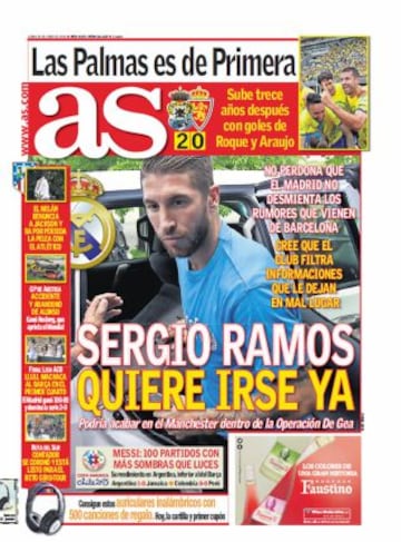 Las portadas de AS de junio