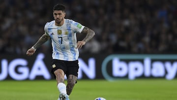 Rodrigo de Paul, con la selecci&oacute;n argentina. 