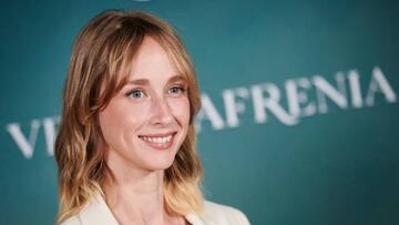 MADRID, SPAIN - APRIL 18: Actress Ingrid Garcia-Jonsson attends the photocall of 'Veneciafrenia'  on April 18, 2022 in Madrid, Spain. (Photo by Borja B. Hojas/WireImage)