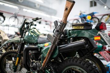 Montesa 360 H7, usada por la Guardia Civil en 1982.