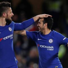 La Lazio se fija en Pedro y Giroud, que saldrían gratis del Chelsea