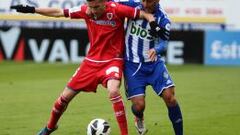 El Numancia priva a la Ponfe de acercarse al playoff de ascenso.