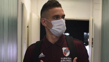 Santos Borré, delantero de River Plate de Argentina, estaría lejos de seguir en el equipo argentino. Según TNT Sports, la Premier podría ser su destino