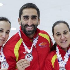 Histórica plata mundial para el equipo español de curling mixto
