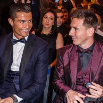 Cristiano y Messi.