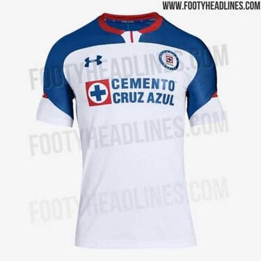 Filtran las camisetas del Cruz Azul del Apertura 2018