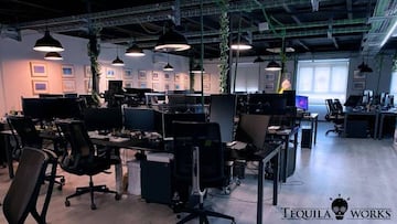 Oficinas del estudio en Madrid durante el confinamiento | Tequila Works