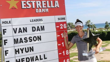 Anne Van Dam  se&ntilde;ala su extraordinario marcador(26 bajo par) tras su victoria en el Estrella Damm Mediterranean Open