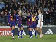 29/03/26 PARTIDO FUTBOL FEMENINO
LIGA F LIGAF PRIMERA JORNADA 24
REAL MADRID - BARCELONA
PRIMER GOL ONA BATLLE 0-1 ALEGRIA