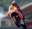 Marc Márquez no perdona
ni una sesión en Le Mans