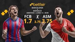 FC Barcelona vs. AS Mónaco: horario, TV, pronósticos y estadísticas