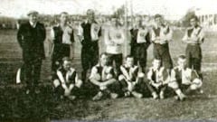 La Selecci&oacute;n Chilena en 1910.