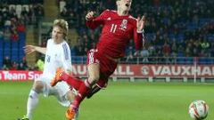 Bale, frente a Finlandia