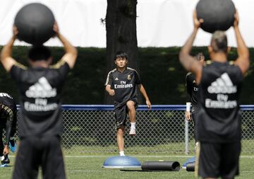  El joven talento japonés ha irrumpido con fuerza y está impresionando a sus compañeros. 