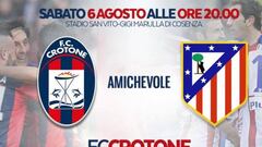 El Crotone, la oportunidad para ver debutar a Gaitán y Gameiro