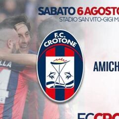 El Crotone, recién ascendido a la Serie A, rival del Atlético el 6-A