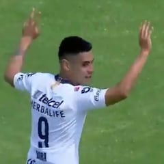 Así fue el gol de cabeza con que Felipe Mora salvó a Pumas