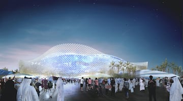 Diseñado por Pattern Architects, tiene una capacidad de 40.000 espectadores. Construido en el lugar del antiguo Ahmed Bin Ali Stadium, su fachada rememora diferentes aspectos de la cultura catarí.