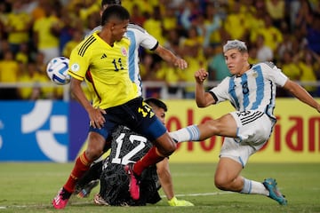 Colombia gana con gol de Fuentes y pasa a la siguiente fase del Sudamericano. 