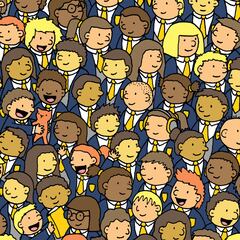 Reto visual: encuentra a los 3 búhos entre los estudiantes