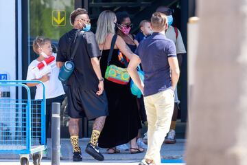 Neymar de vacaciones en Ibiza