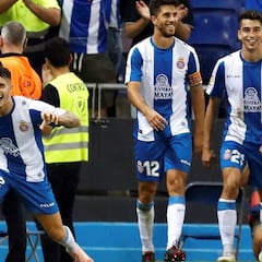 El tanto con que Espanyol derrotó al Eibar de Orellana