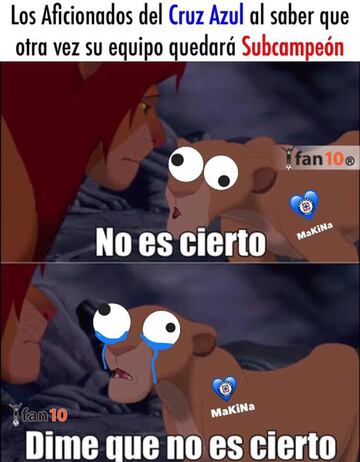 Los memes de la Final entre Cruz Azul y América de Liga MX