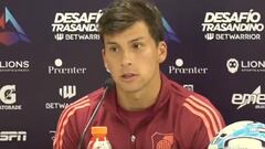 A Gonzalo Tapia le preguntan por la conversación que tuvo con Marcelo Gallardo y esto dice