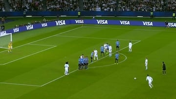 Eterno Cristiano: encontr¨® el ¨²nico hueco entre la barrera