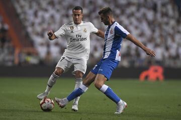 Lucas Vázquez y Leo Baptistao.