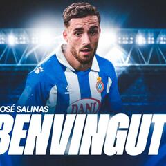 Oficial: José Salinas, sexto fichaje del Espanyol