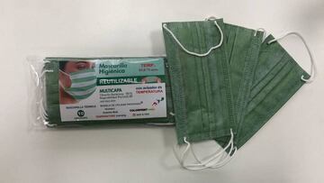 Crean en Alicante una mascarilla que cambia de color si detecta fiebre