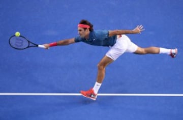 La semifinal entre Nadal y Federer, en imágenes