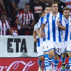Resumen y goles del Athletic vs. Real Sociedad de la Liga Santander