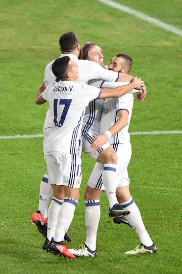 El Mundial de Clubes de 2016 enfrentó al Real Madrid ante el Kashima Antlers. Primera vez que un equipo asiático llegaba a una final. Los japoneses pusieron contra las cuerdas a los blancos, y en la prórroga, Cristiano Ronaldo marcó dos goles que ponían el definitivo 4-2 en el marcador.