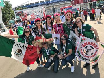 México vs Alemania: Así se vivió el ambiente previo al juego