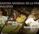 Vero Boquete sucumbe al tirón de Marta, Wambach y Kessler