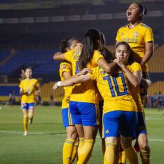 Tigres Femenil dejó noqueadas a las Águilas en la primer Semifinal