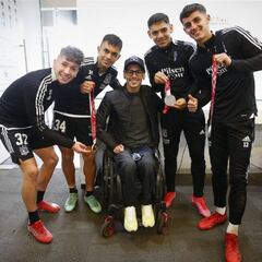 La leyenda olímpica que visitó a los jugadores de Colo Colo